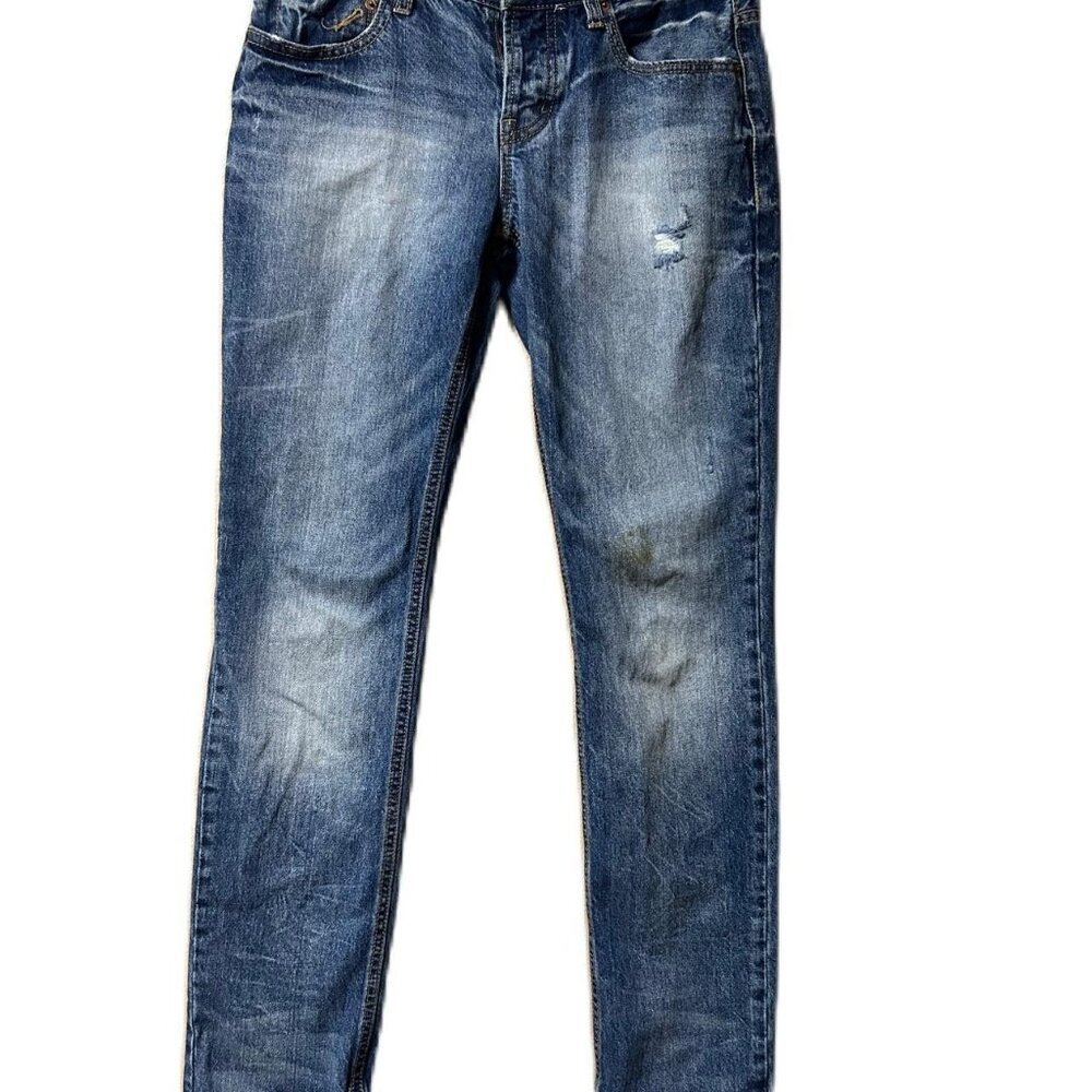 Aeropostale Womens Rivington Skinny Jeans Size 27/28‎ Medium Wash NWT